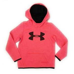 UNDER ARMOUR Youth Girls Logo Hoodie Size M Youth